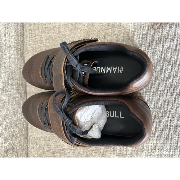 Nobull Lifter Coffee Brown All Leather Weightlifting Shoes Mens 11 New - Picture 5 of 7